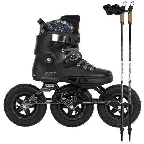 Powerslide SUV Crossskates Next Outback 150 inkl. Stöcke