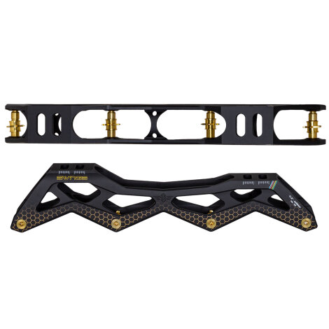 Swings MG Racing Frame  11.0/4x90 Black Gold