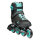 Rollerblade Fitness Skates Sirio 80 W (Black/Teal)