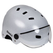 Ennui Skatehelm Clash weiß metallic
