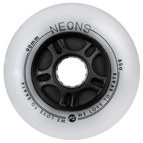 Powerslide Neons LED Wheels 90mm (pack of 4)
