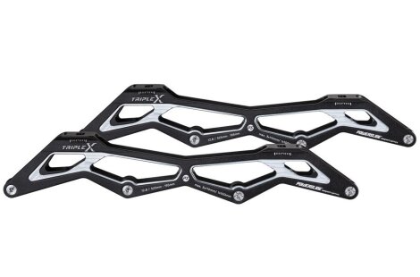 Powerslide Schiene Triple X HILO 12,8" 3x110/1x100 (Schwarz/Silber)