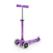 Mini Micro Deluxe LED Kickboard - Navy blue