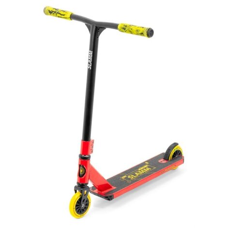 Slamm Classic Mini Stunt Scooter Rot/Gelb