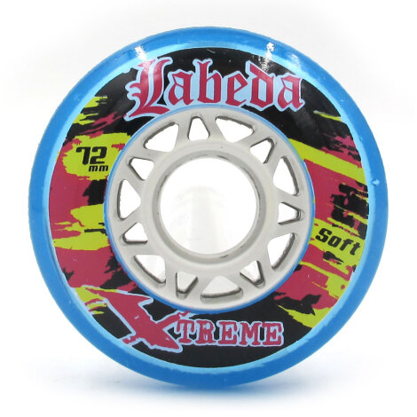 LABEDA Inline-Hockey-Wheel"Gripper Extreme" 72mm (8er-Pack)