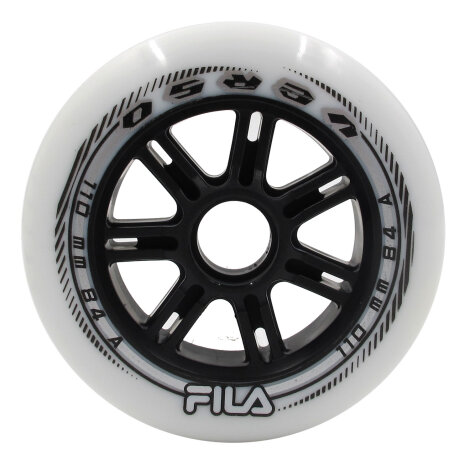 Fila skate wheel 110mm/84a (pack of 6) + wheelbag