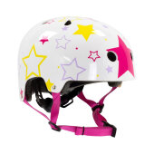 SFR Skatehelm Kinder (Weiss/Pink)