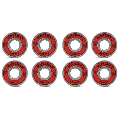Set of 8 bearings for LED-wheels