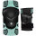 Powerslide Onesie Inline Skate Protection Dual Set black/teal