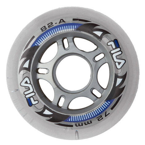 Fila skate wheel 72mm/82a - pack of 8 incl. wheelbag