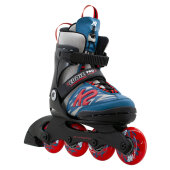 K2 kids skate Eddie Pro (grey/blue/red)