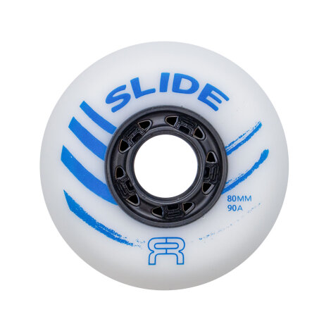 FR SLIDE wheels white 80mm/90A