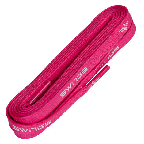 Powerslide Swings Waxed Superlaces Pink Schnürsenkel