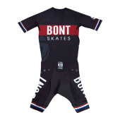 Bont suit black/red/white