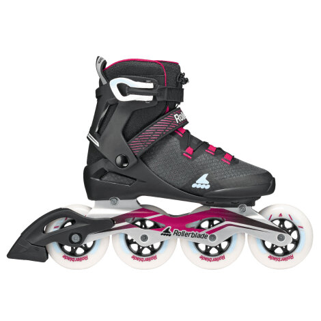 Rollerblade Inlineskates Macroblade 90 W (Schwarz/Burgundy/Hellblau)