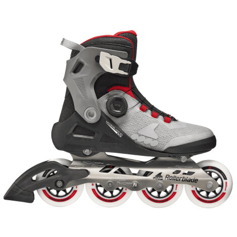 Rollerblade Inlineskates Macroblade 90 BOA (Schwarz/Grau/Rot)