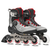 Rollerblade Inlineskates Macroblade 90 BOA (Schwarz/Grau/Rot)