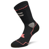 Rollerblade High Performance Skate Socks (Black/Coral)