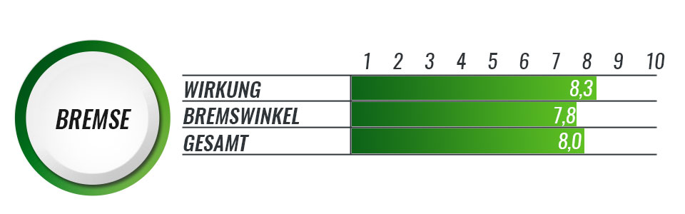 Powerslide Swell Flamingo Bremsenbewertung